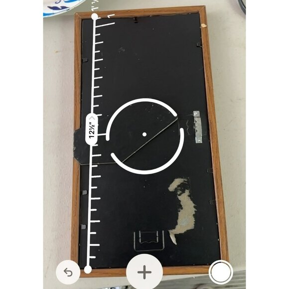 Vintage Pressed Dried Flower Art Frame 12.5" | Botanical Herbarium Table Décor - Picture 8 of 9